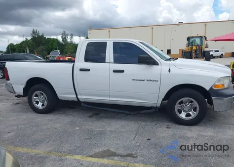 2012 Dodge Ram 1500 St из США, поврежденный, VIN 1C6RD7FP5CS299655